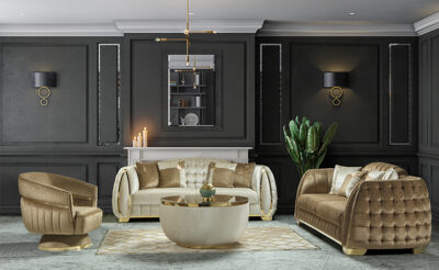 ALMONDS MODERN SOFA SET